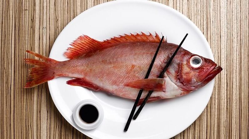 Fisch für die japanische Ernährung