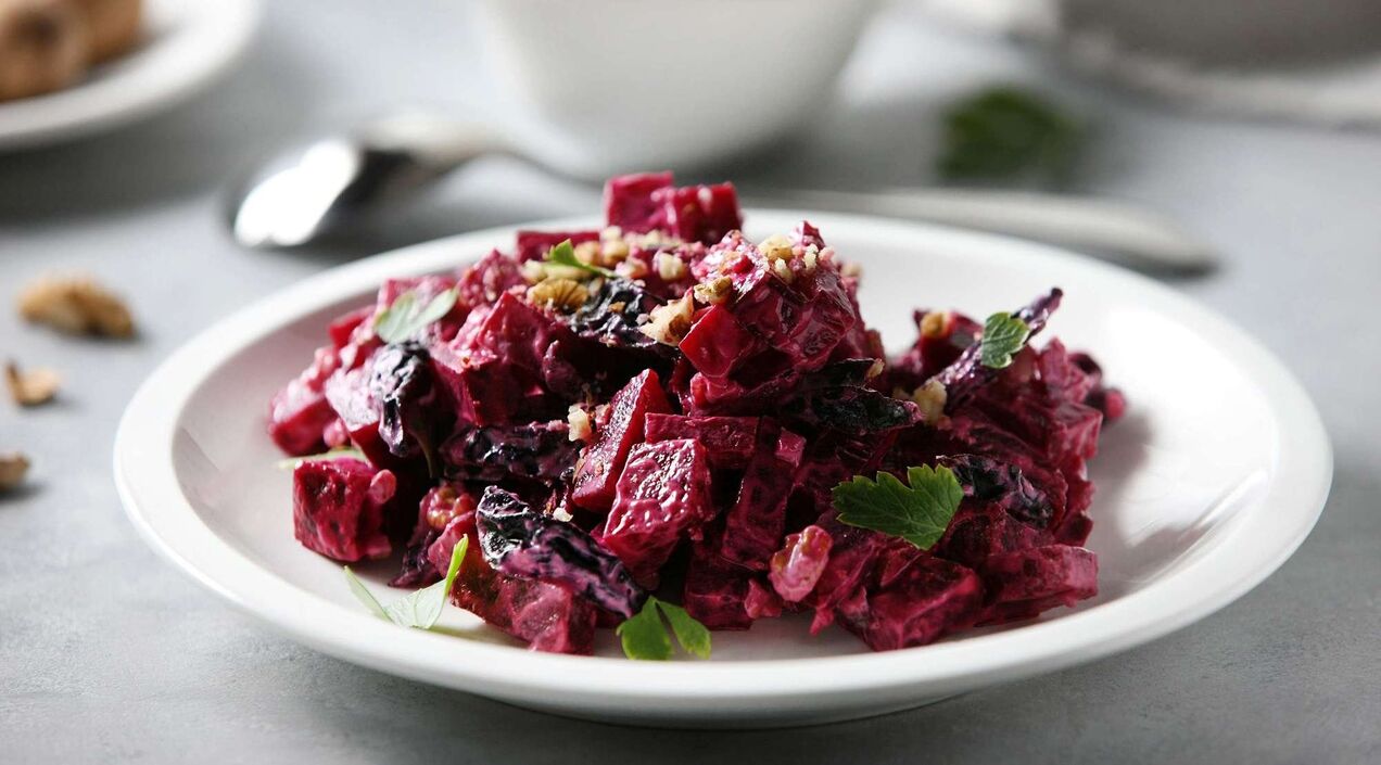 Rote-Bete-Salat zur Körperreinigung und Gewichtsabnahme